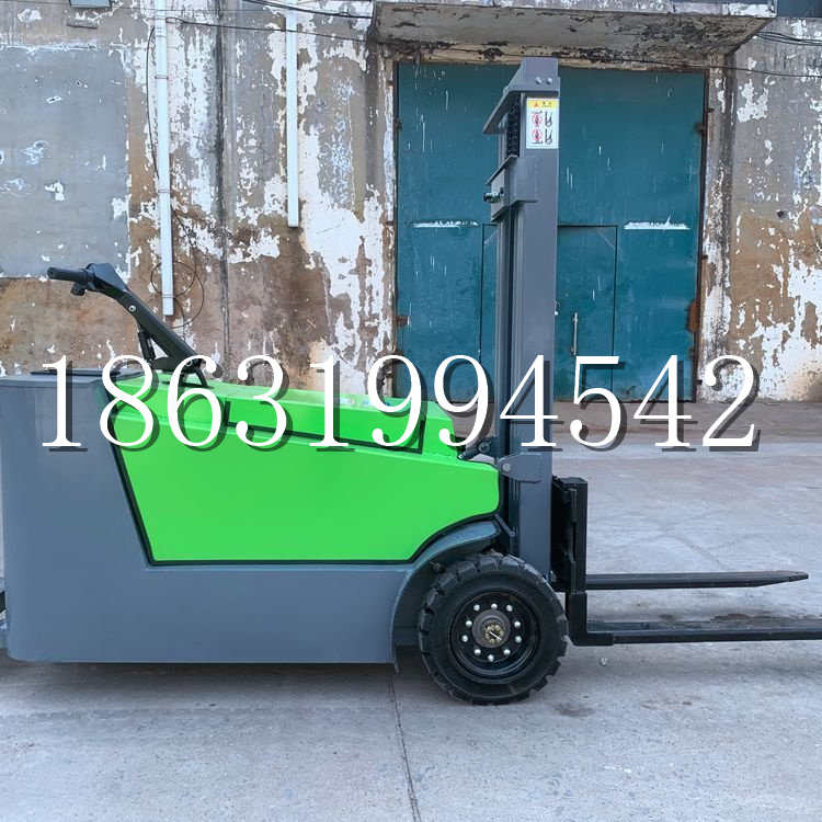 巴南区小型电动叉车1吨2吨步行站驾式电瓶堆高充电装卸车液压升降车铲车